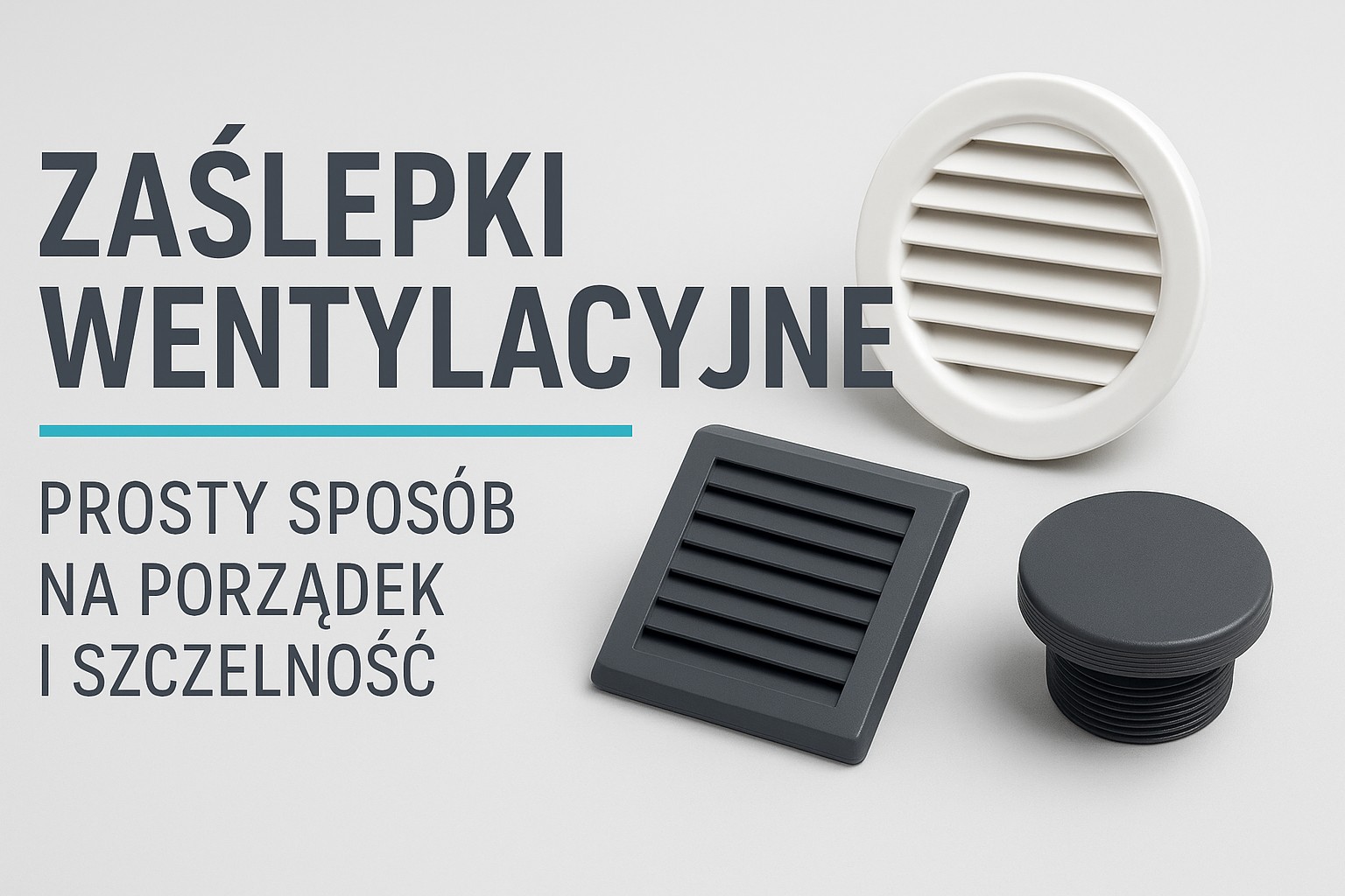 Zaślepki wentylacyjne – prosty sposób na porządek i szczelność