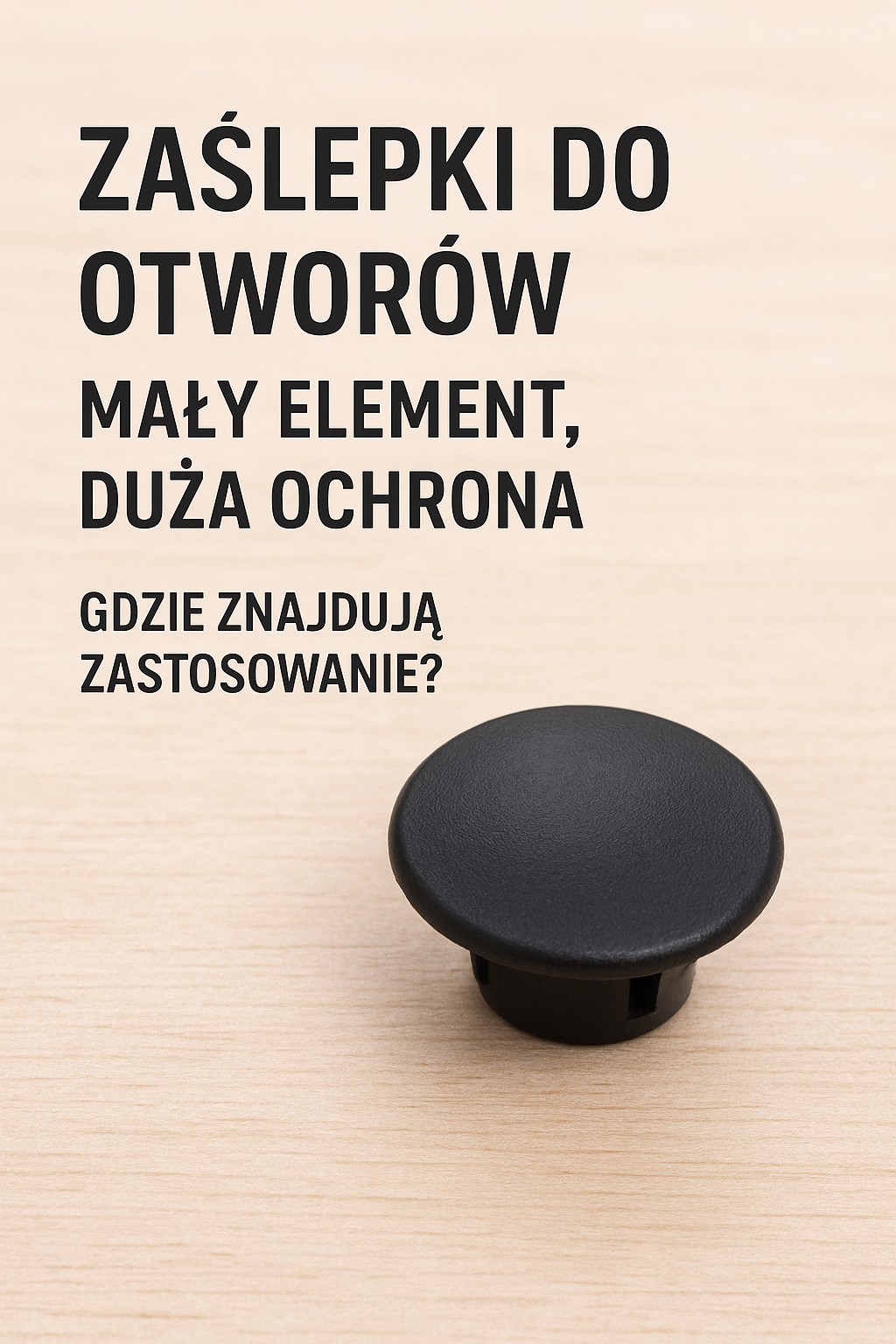 Zaślepki do otworów – mały element, duża ochrona. Gdzie znajdują zastosowanie?