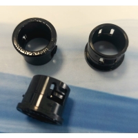 Przepusty kablowe czarne do grubej ścianki do 6,4 mm H2830, bhjanecki.pl