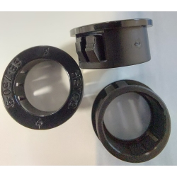 Przepusty kablowe czarne poliamidowe do otworu 19,1 mm, bhjanecki.pl