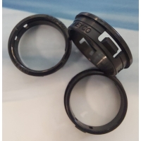 Przepusty kablowe fi 22,2 mm czarne cienkie do ścianki 1,6 mm  H2850, bhjanecki.pl