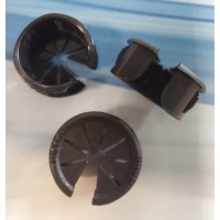 Przepusty uniwersalne czarne otwartedo otworu 19 mm H2089SP, bhjanecki.pl