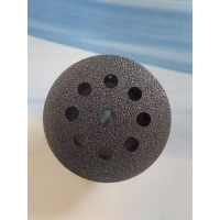 Zaślepka fi 25,4 mm czarna wentylacyjna, bhjanecki.pl