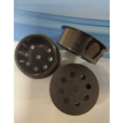 zaślepki czarne wentylacyjne 28 mm Heyco 2726, bhjanecki.pl