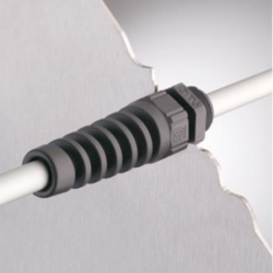 Dławnica kablowa z odgiętką PG7 czarna IP68 Lapp Kabel
