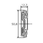 Typ 3301 - obciążenie do 68 kg na parę, wysuwane w 100+%