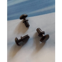 Nity zatrzaskowe wciskane  fi 3,1 mm czarne H9030, bhjanecki.pl