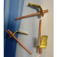 miedziane nity uziemiające z 1złącze konektorowym 6,3, bhjanecki.pl