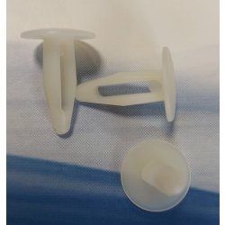 Nity nylonowe wciskane do otworu 6 mm w kolorze mlecznym, BH Janecki