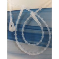 Opaski wielokrotnego użytku otwieralne w kolorze mlecznobiałym, bhjanecki.pl