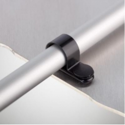 Uchwyt kablowy czarny na kabel 6,4 mm, bhjanecki.pl