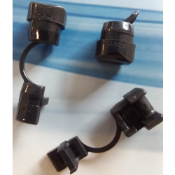 Tulejka odprężająca czarna przepust na kabel płaski, bhjanecki.pl