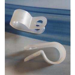 Uchwyty kablowe białe do kabla fi 9,5 mm, bhjanecki.pl