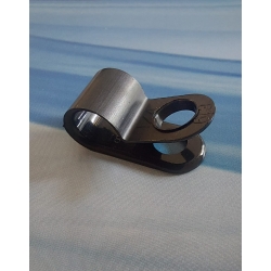 uchwyt czarny na kabell fi 6,4 mm Heyco 3354, bhjanecki.pl