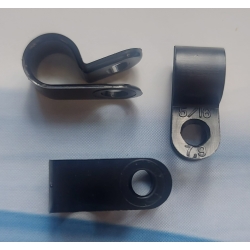 uchwyyt kablowe czarne poliamidowe na kabel fi 7,9 mm, BH Janecki