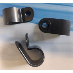 Uchwyt kablowy czarny poliamidowy na kabel fi 11,1 mm, bhjanecki.pl