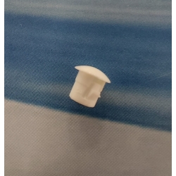 Zaślepka biała fi 5 mm z gładką główką, bhjanecki.pl