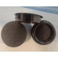 zaślepki czarne  fi 20 mm w cienkich ściankach H1696, bhjanecki.pl