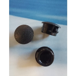 zaślepki fi 9 mm mini czarne, H1663, bhjanecki.pl